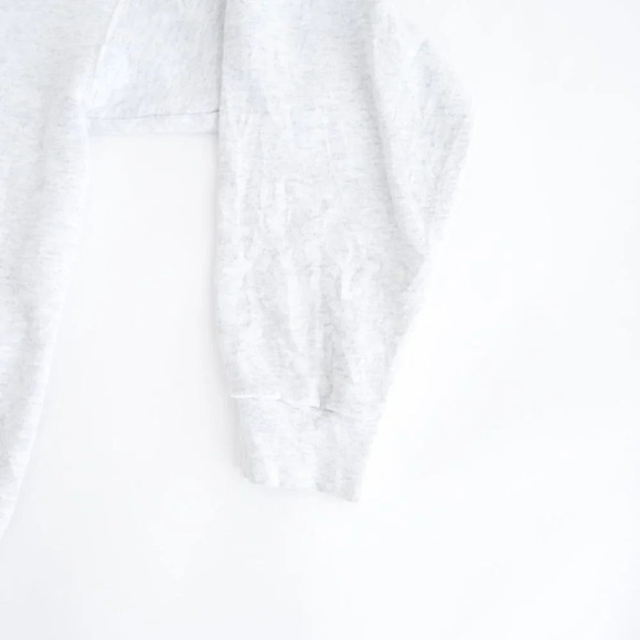 VTG 90'S Little Brownie Originals Gray Huskies Portrait Boxy Crew  Neck Sweater - Picture 13 of 13